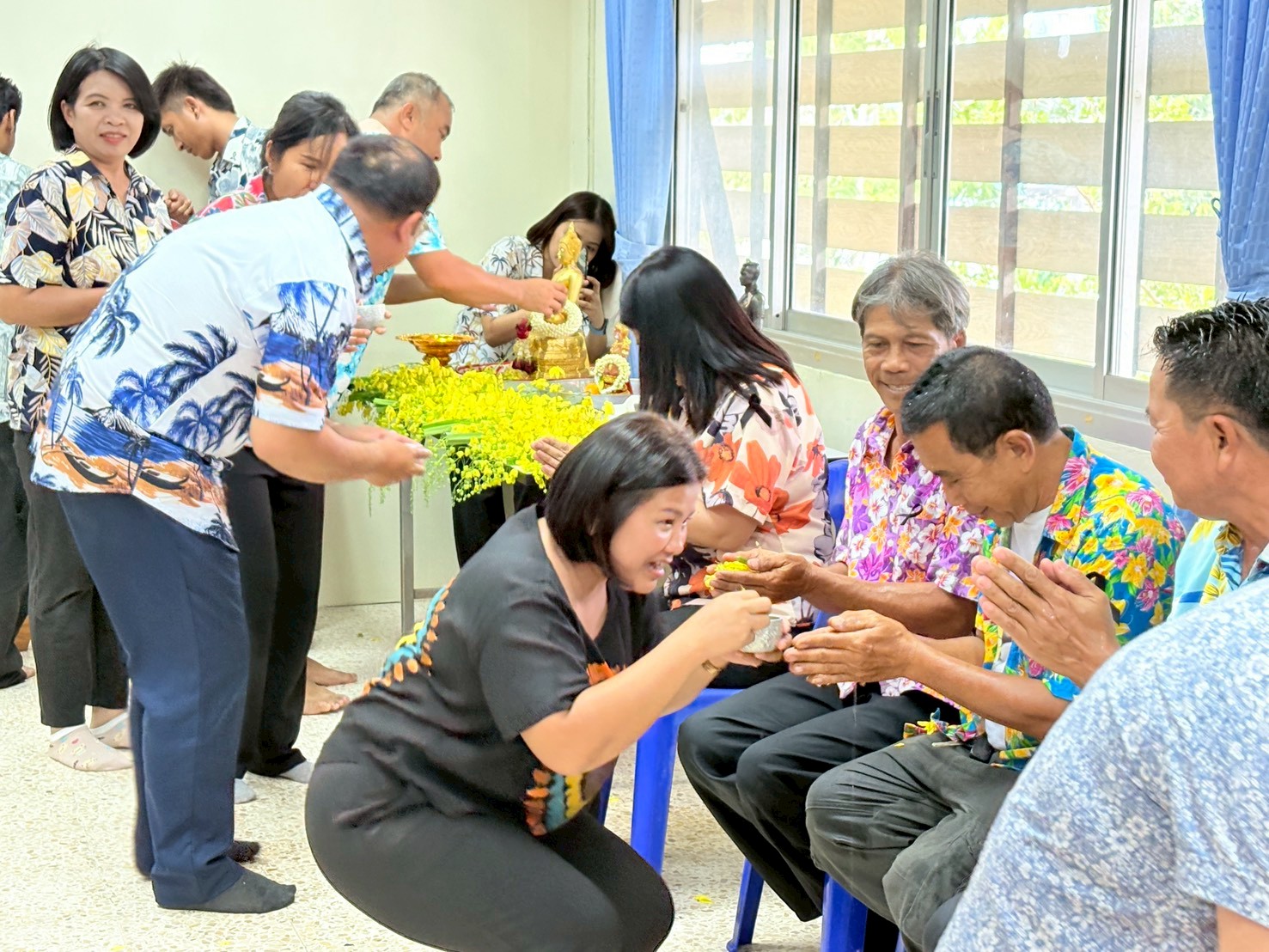 title - ส.ป.ก. ยโสธร จัดพิธีสรงน้ำพระและพิธีรดน้ำดำหัว เนื่องในโอกาสวันขึ้นปีใหม่ไทย ประจำปี พ.ศ.2569